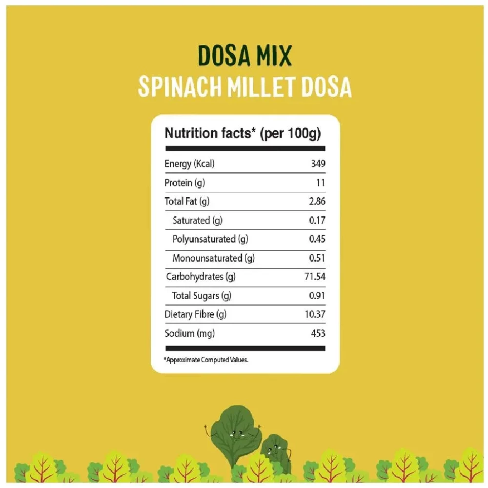 Timios Organic Spinach Millet Dosa Mix, 150 g (Pack of 2)-4.webp